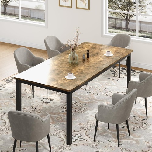 Industrial dining table - industrial, table,