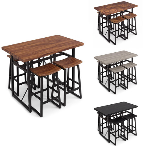 Industrial kitchen table set - industrial,