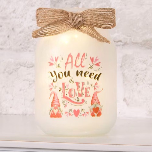 Led lighted valentines - led,